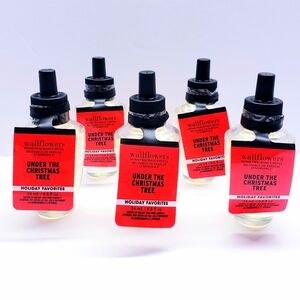 Bath & Body Works UNDER THE CHRISTMAS TREE Wallflower Home Fragrance Refill(5pc)
